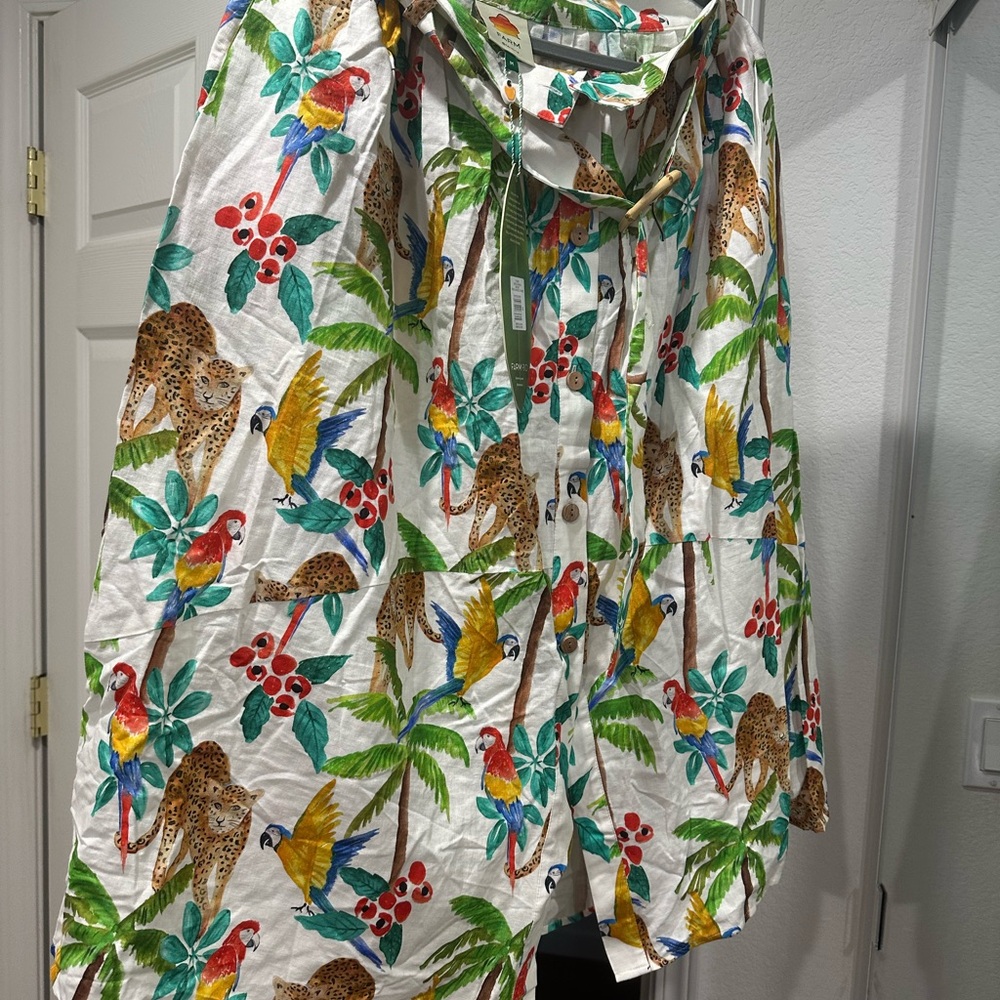 Brand new farm rio midi skirt